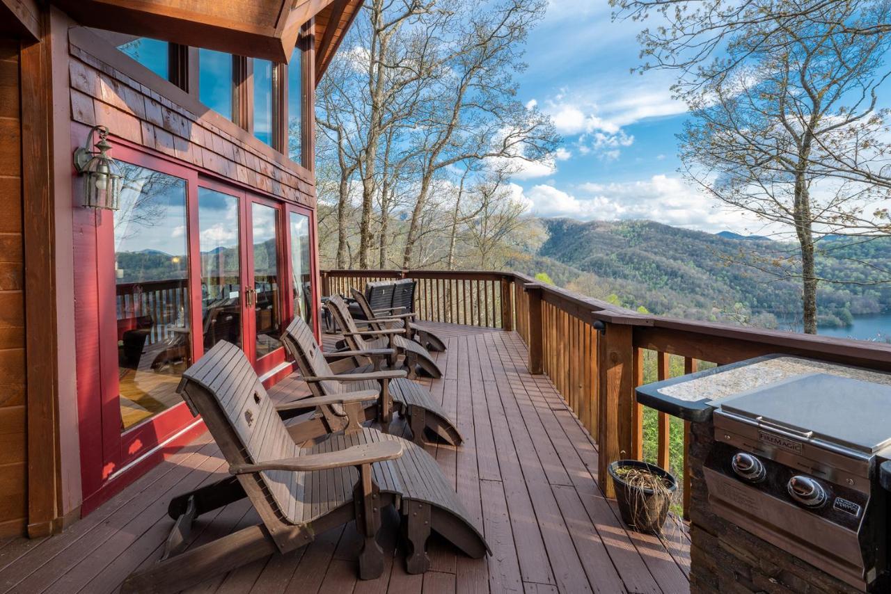 Staynantahala - Smoky Mountain Cabins And Luxury Yurts Aquone Exterior foto